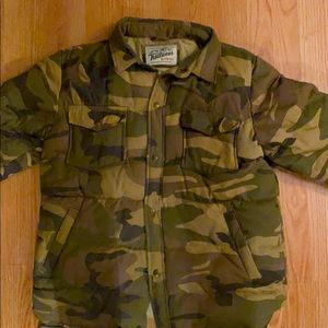 Winter camouflage jacket